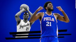 Joel Embiid's journey to becoming the NBA MVP has been "nothing short of miraculous."