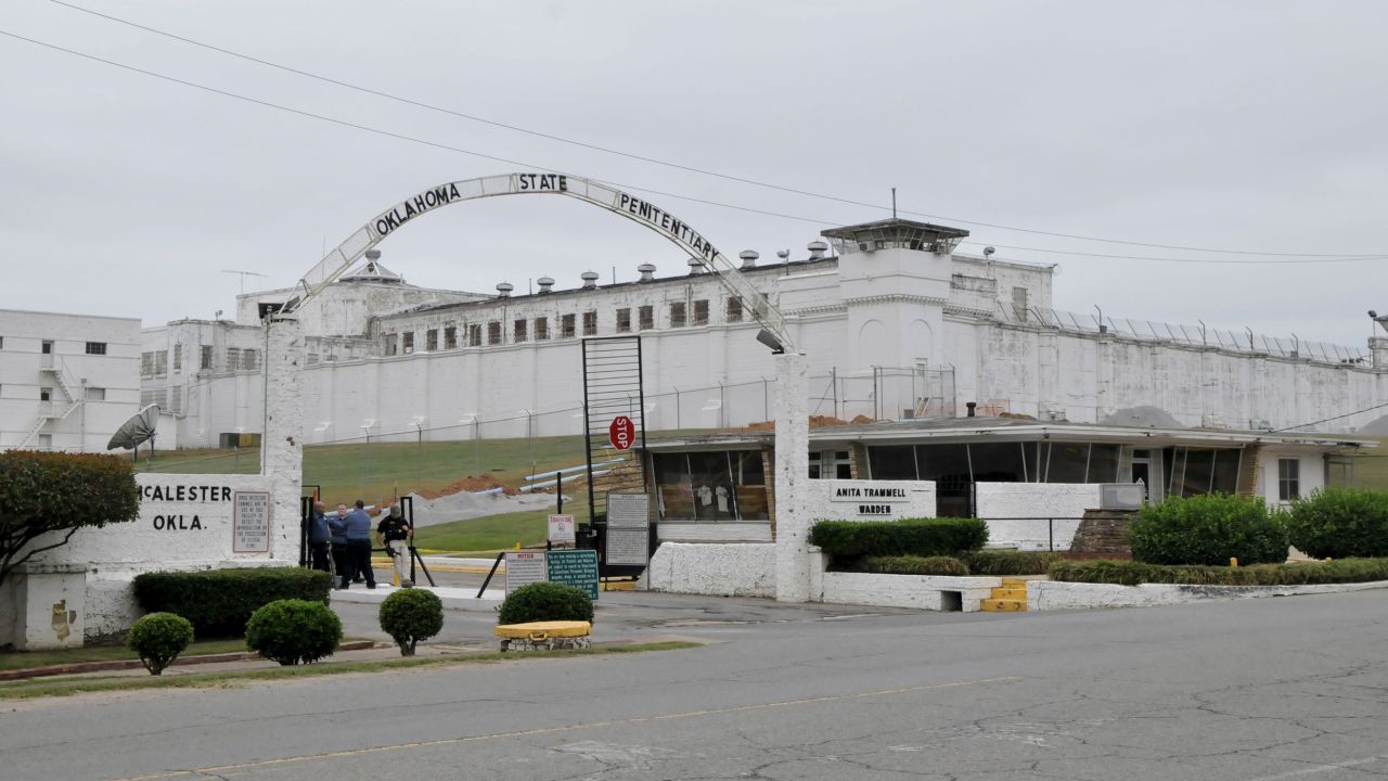 The Oklahoma State Penitentiary in McAlester, where Richard Glossip is set to be executed, is seen  in 2015. 