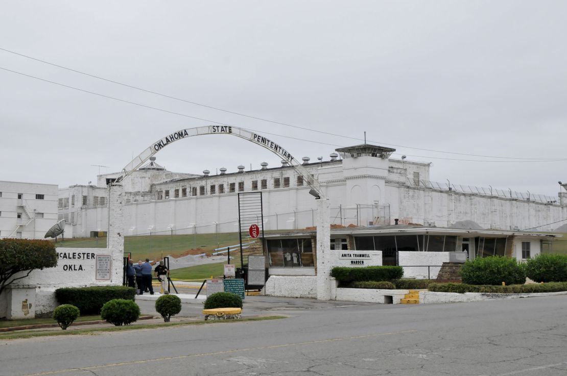 The Oklahoma State Penitentiary in McAlester, where Richard Glossip is set to be executed, is seen  in 2015. 