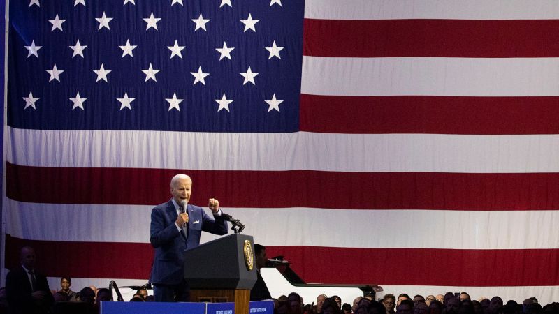 Economic conditions — and perceptions — are critical for Biden in Michigan | CNN Politics