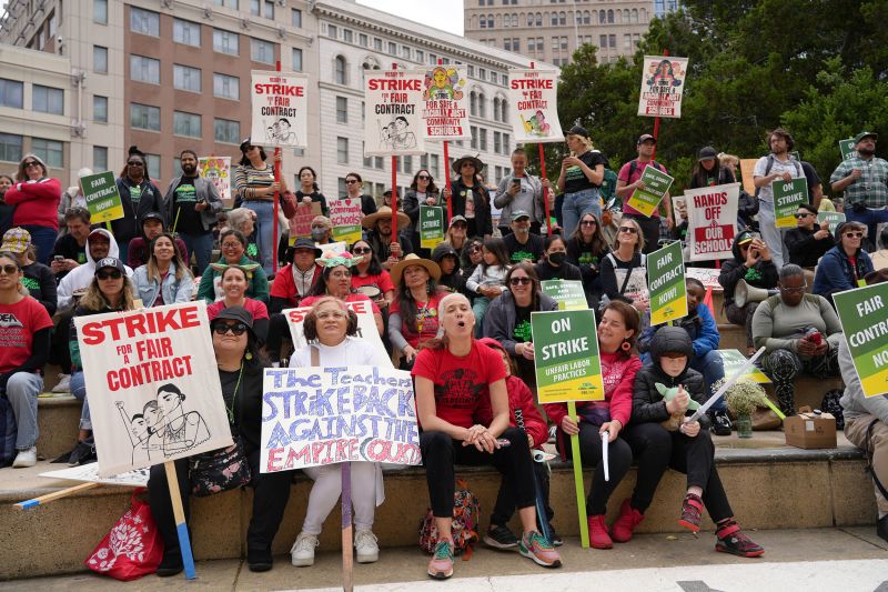 Oakland, California, Teachers Begin Strike Over Pay And Social Issues | CNN