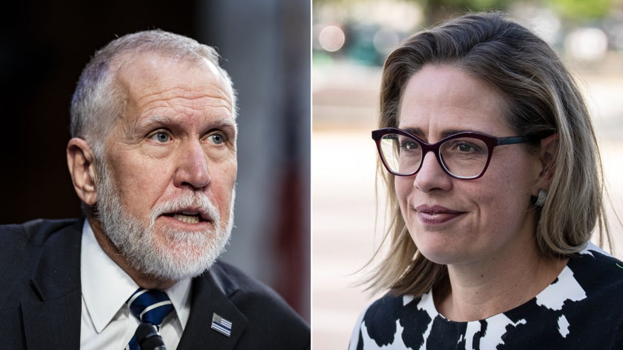 Sens. Thom Tillis and Kyrsten Sinema.