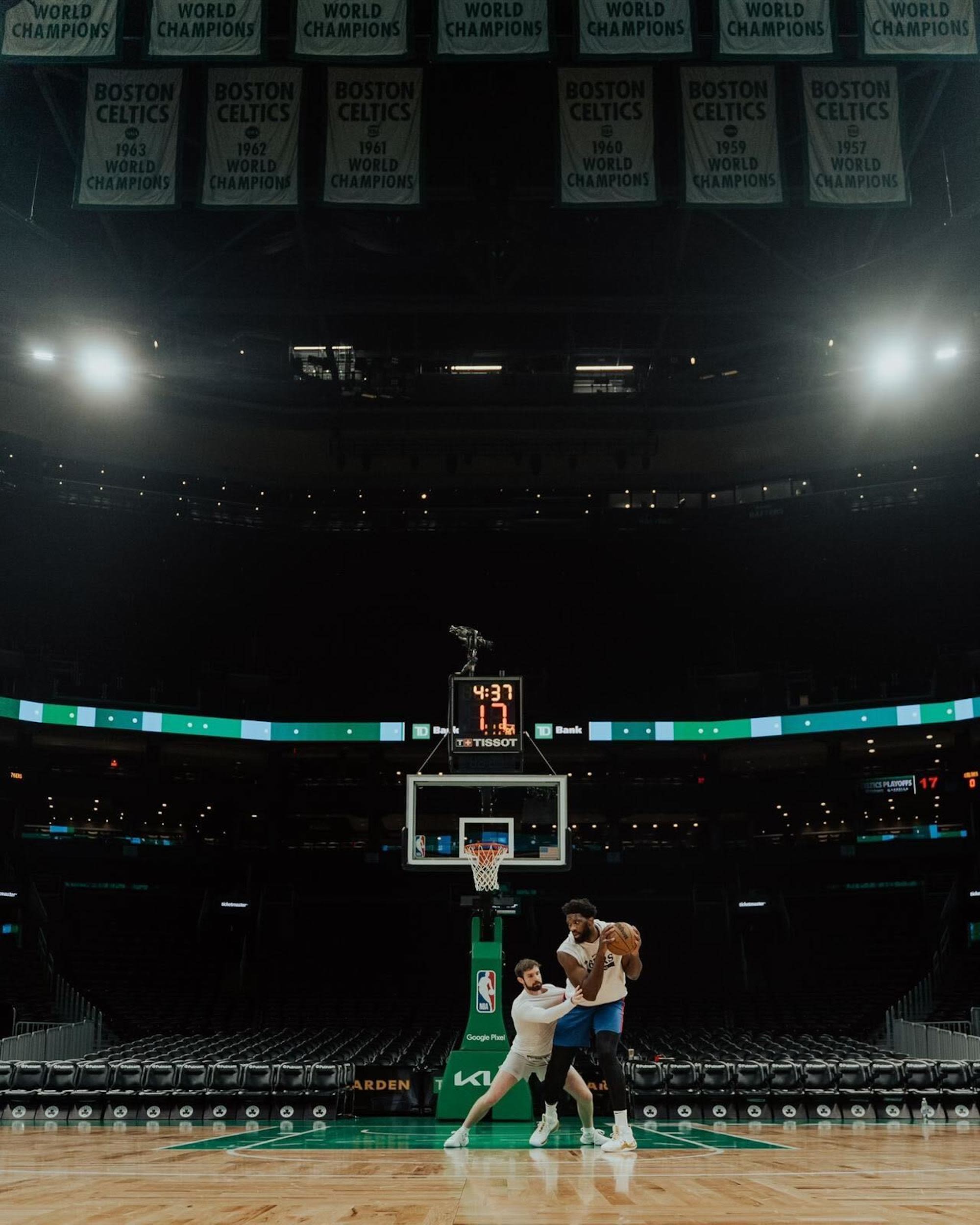 Joel Embiid Runs Philly Late-Night, Gets 'Trust the Process