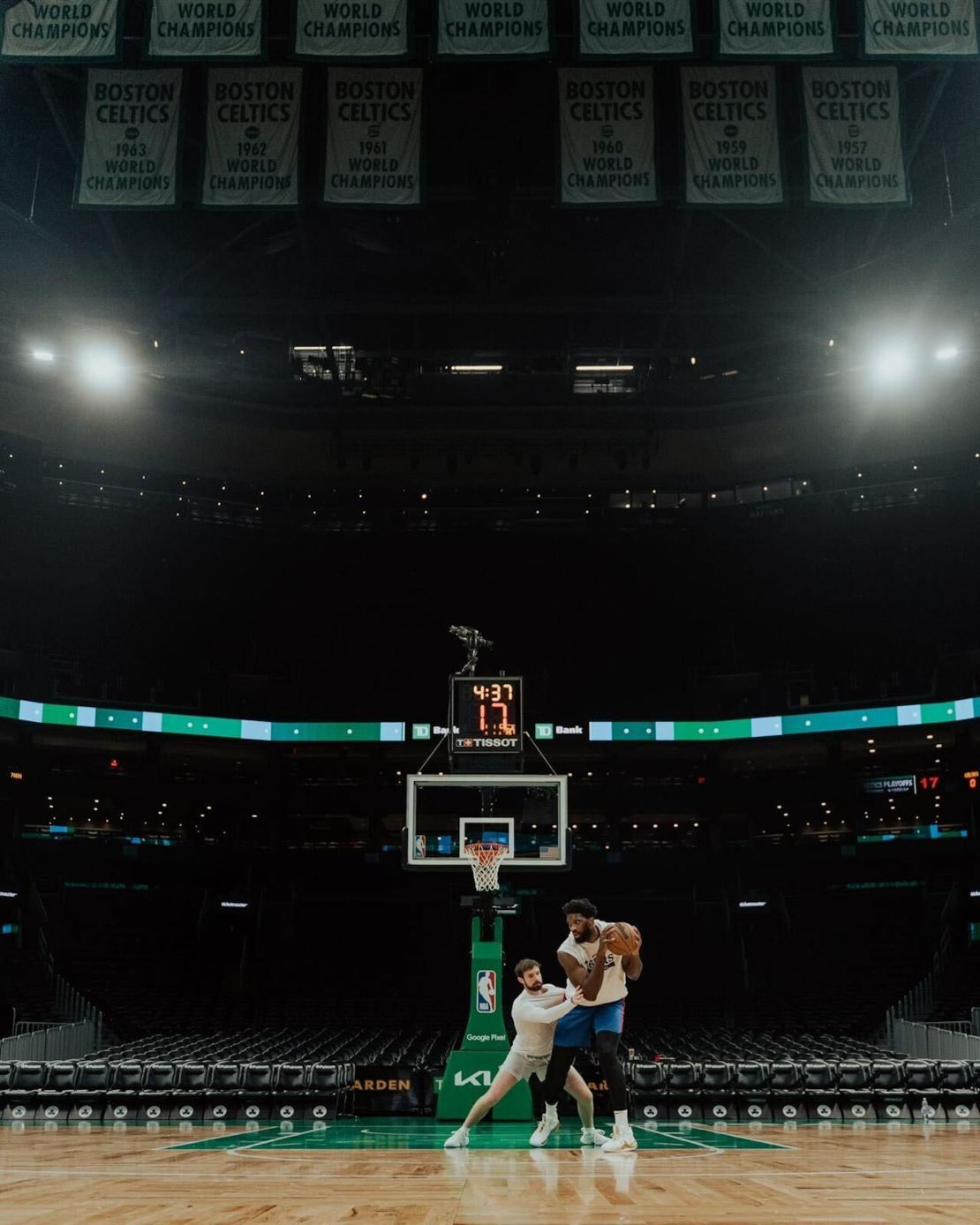 "We're all about putting in the work" -- Embiid has won Philly over with his efforts.