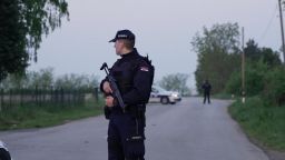 serbia manhunt