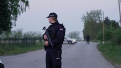 serbia manhunt