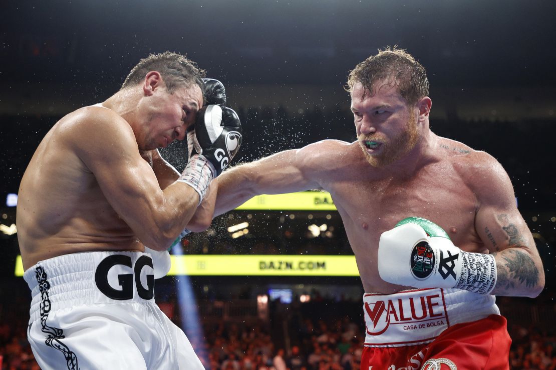 Canelo Alvarez retained his titles after beating Gennadiy Golovkin in September.