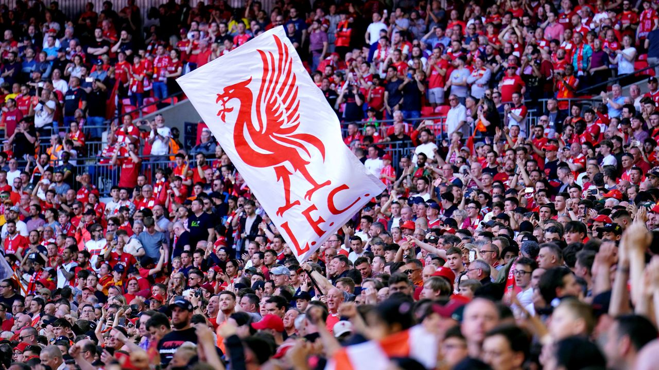 Liverpool fans have a history of booing the national anthem. 