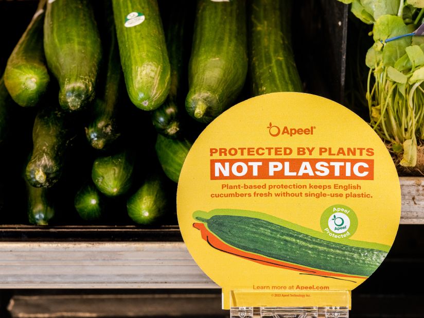 Apeel's plant-based food coating can extend the shelf-life of fresh produce.