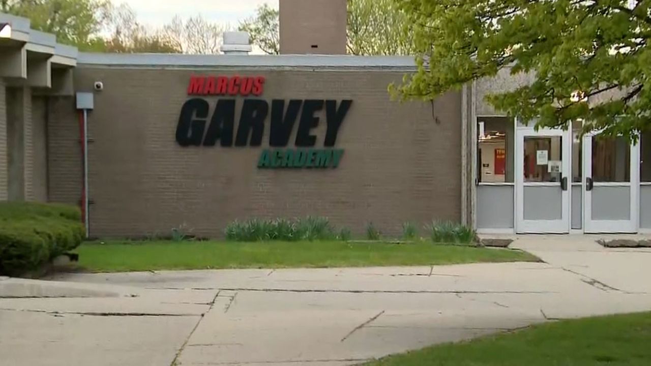 Marcus Garvey Academy in Detroit will reopen Monday after an outbreak of illnesses at the school.