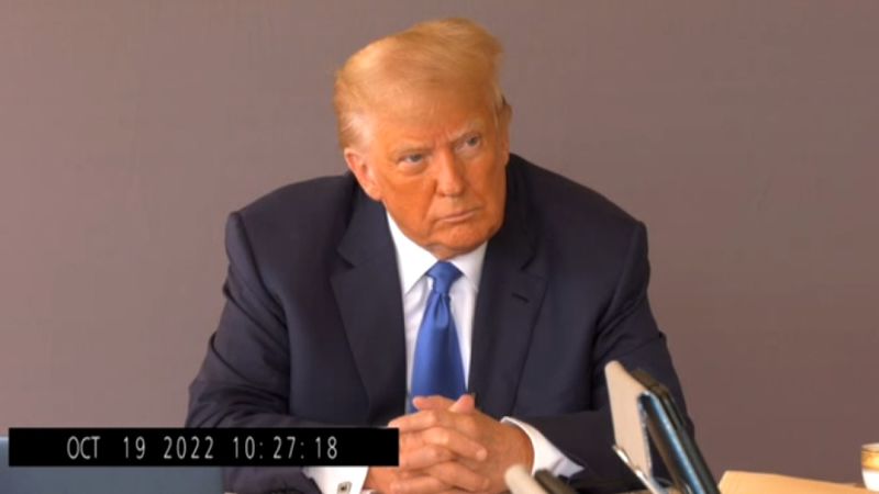 Key moments from the video of Trump’s deposition in E. Jean Carroll trial released to the public