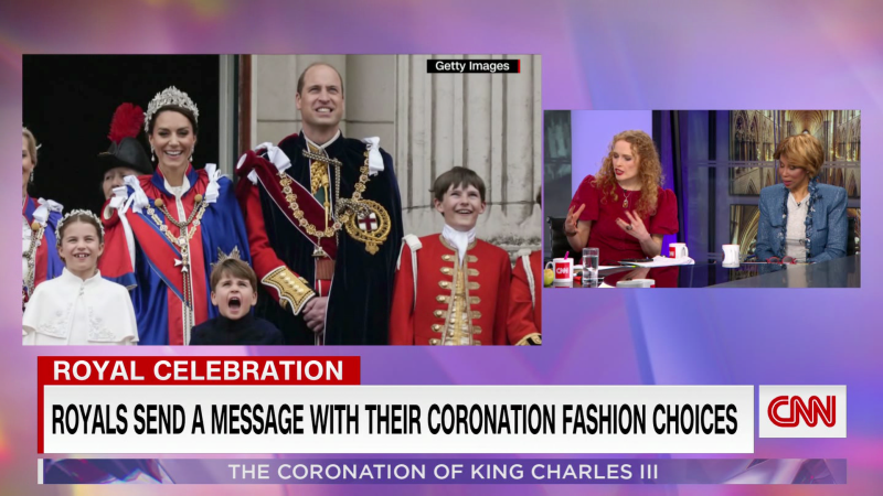 Royals send a message with their coronation fashion choices | CNN