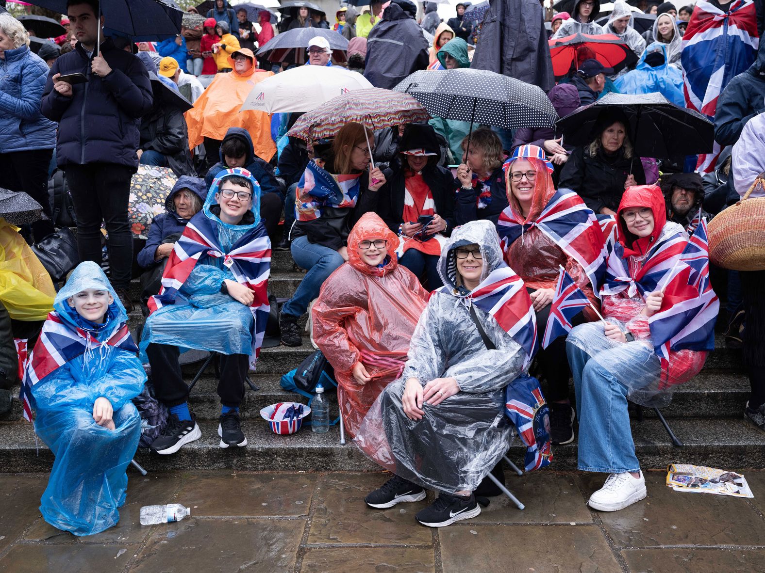 The Marshall and Ormes families came from Bolton, England, on Friday to be a part of the celebrations.