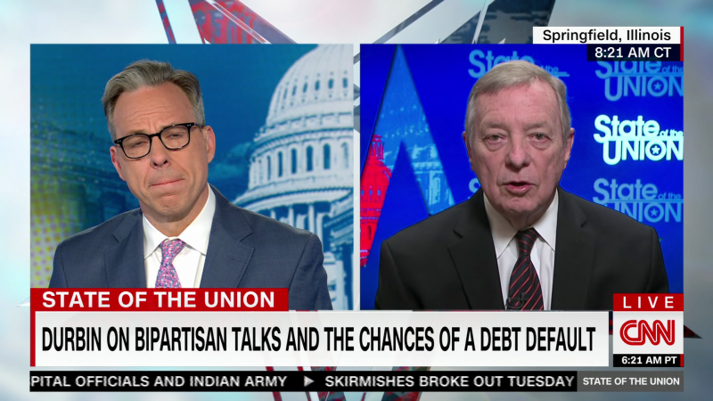 ‘Everything is on the table’: Durbin vows action amid Supreme Court scrutiny | CNN Politics