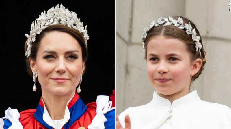 Kate and Charlotte’s regal twinning at the coronation | CNN