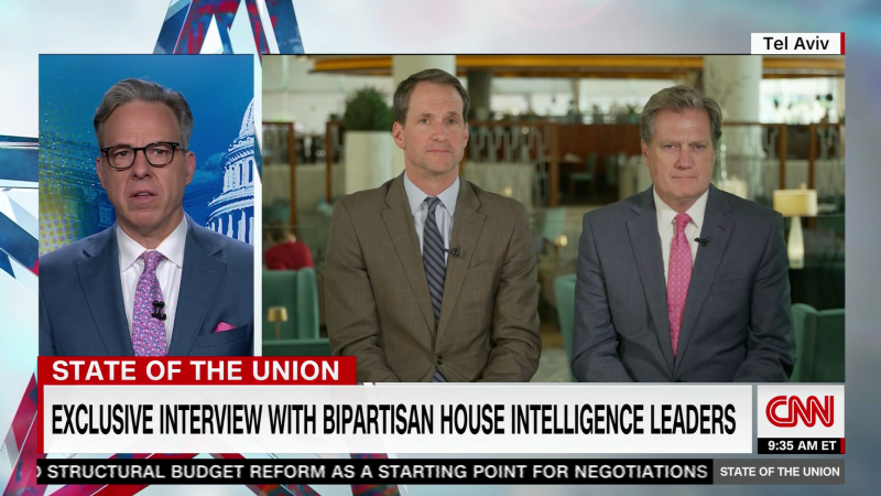 Exclusive bipartisan interview with House Intelligence Committee leaders | CNN Politics