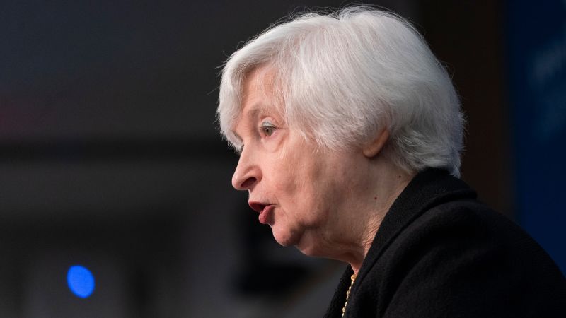 NextImg:Janet Yellen says US default would trigger a global economic downturn | CNN Business