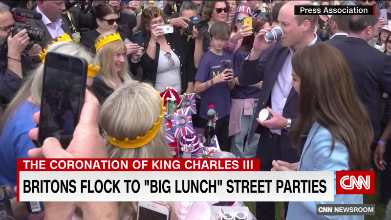 Coronation festivities continue with the “Big Lunch” street parties | CNN
