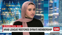 exp Arab League readmits Syria Bashir live 050804ASEG2 cnni world_00002801.png