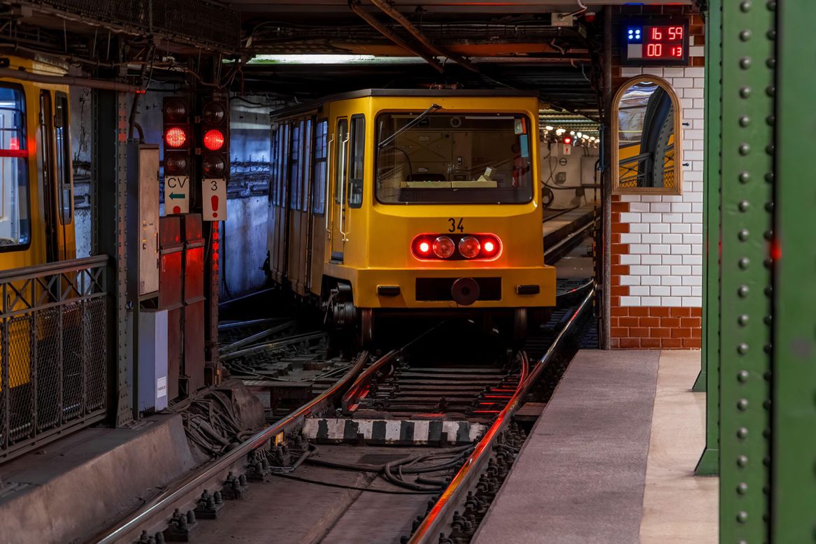 <strong>The Small Underground, Budapest: </strong>M1 metro line is the first metro line in Budapest and was the first underground railway line in mainland Europe as well.