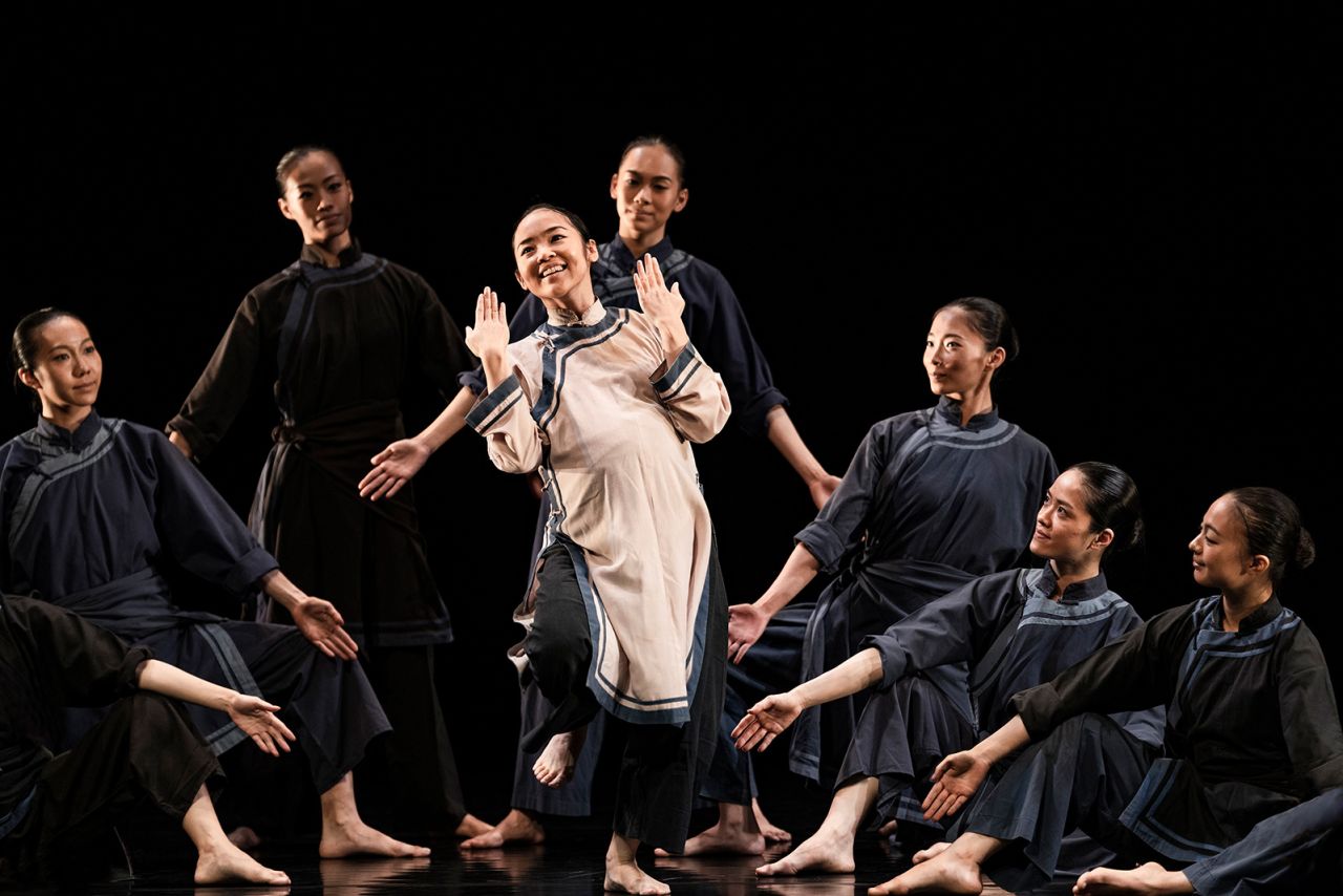 The 90-minute dance celebrates aspects of Taiwan's history.