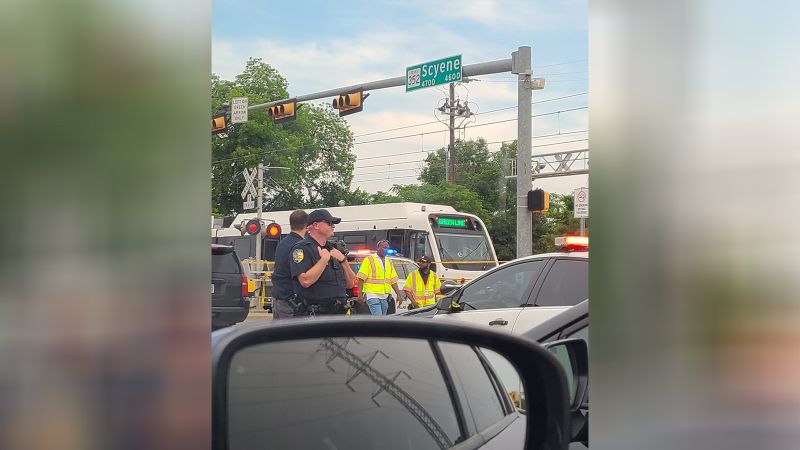 Dallas, Texas, DART train: Authorities search for suspect after