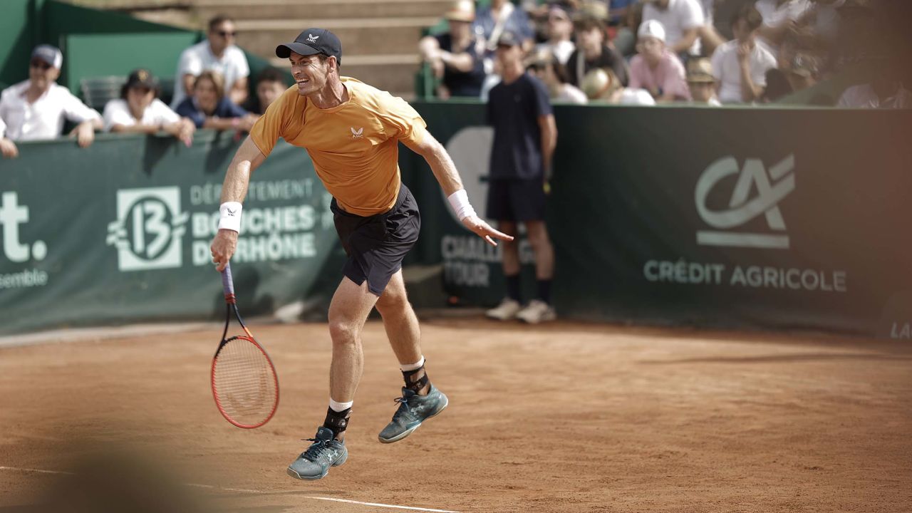 filosofía Medicinal blusa Andy Murray wins first title since 2019 with victory over Tommy Paul in  Aix-en-Provence | CNN