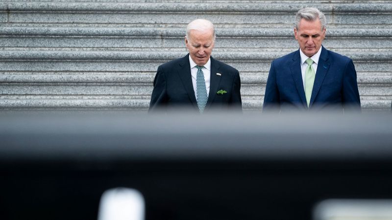 NextImg:Biden to meet with congressional leadership as threat of national debt default looms | CNN Politics