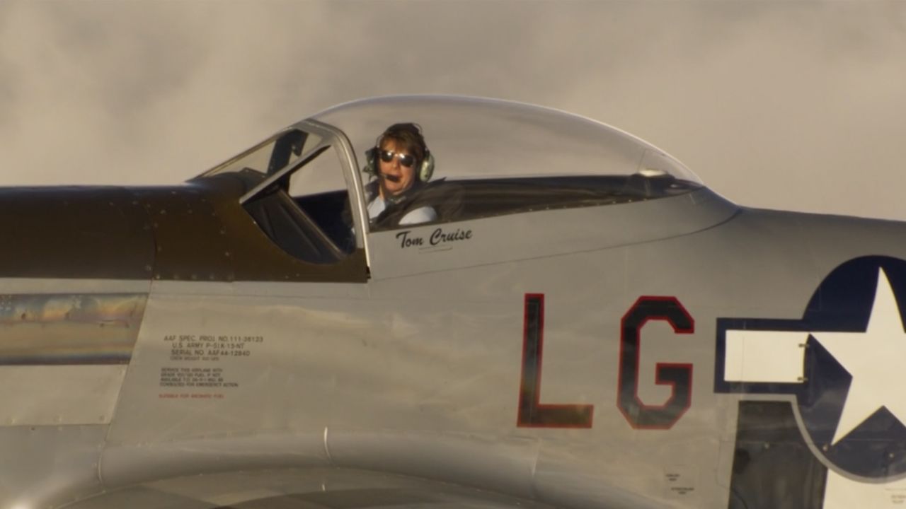 Tom Cruise sent a video message for the King.