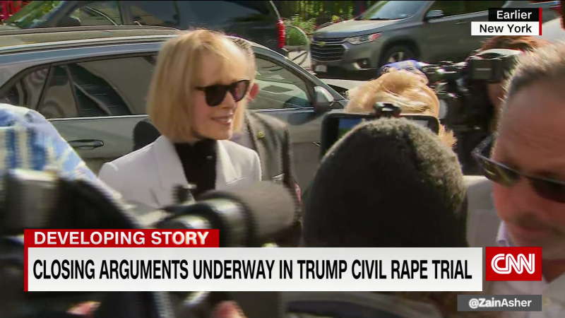 Lawyers make closing arguements in E. Jean Carroll civil rape trial against Trump | CNN