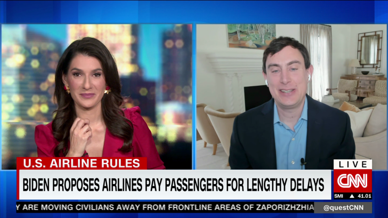 Biden Administration proposes airlines pay passengers for lengthy delays | CNN Business