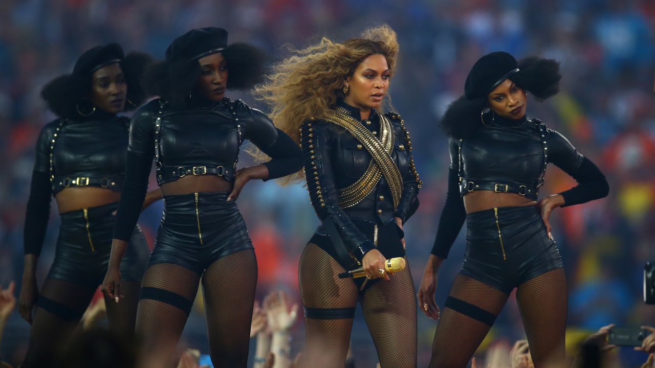 Beyoncé paid homage to the Black Panthers during her Super Bowl 50 performance in 2016.