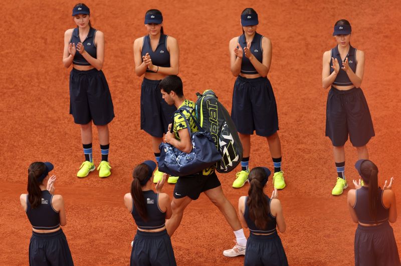 Madrid Open causes controversy Sexist ball girl outfits, silencing the womens finalists and small birthday cakes CNN
