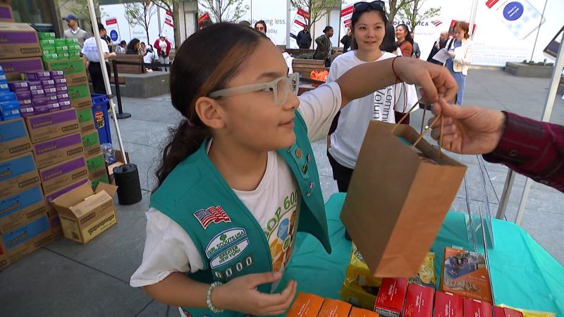 Girl Scout troop out of NYC has a unique mission | CNN Business