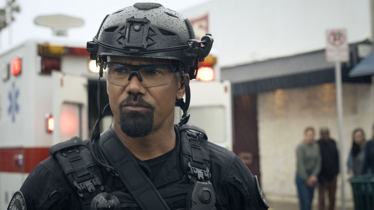 Shemar Moore on an episode of "S.W.A.T." 