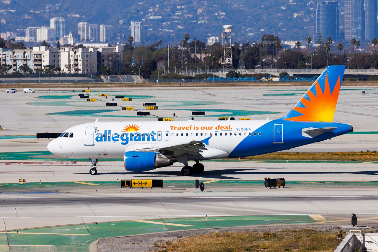 <strong>6. Allegiant Air:</strong> Passengers were also asked to rate airlines on ticket cost, in-flight services, aircraft, baggage, boarding, check-in, flight crew and reservation experience. At number six for economy passengers is Allegiant Air.