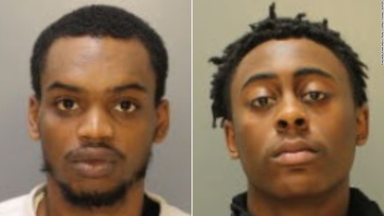 Nasir Grant, left, and  Ameen Hurst were discovered missing from a Philadelphia correctional facility Monday.
