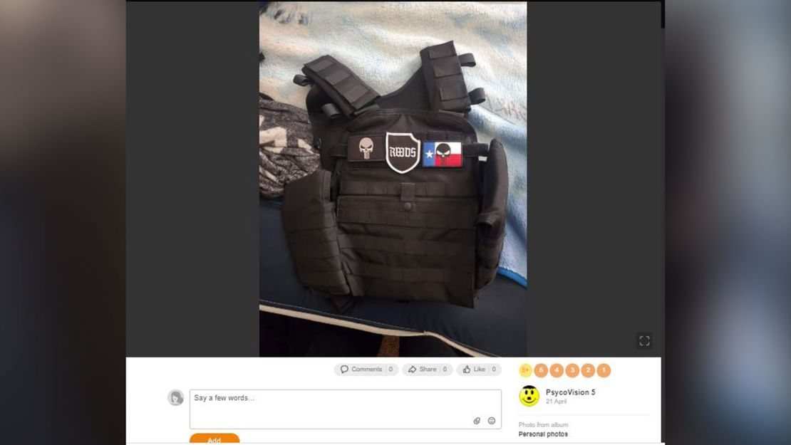 Prior to the massacre, Mauricio Garcia apparently posted a photo of a tactical vest with a patch reading RWDS, which authorities believe to be a reference to Right Wing Death Squad.
