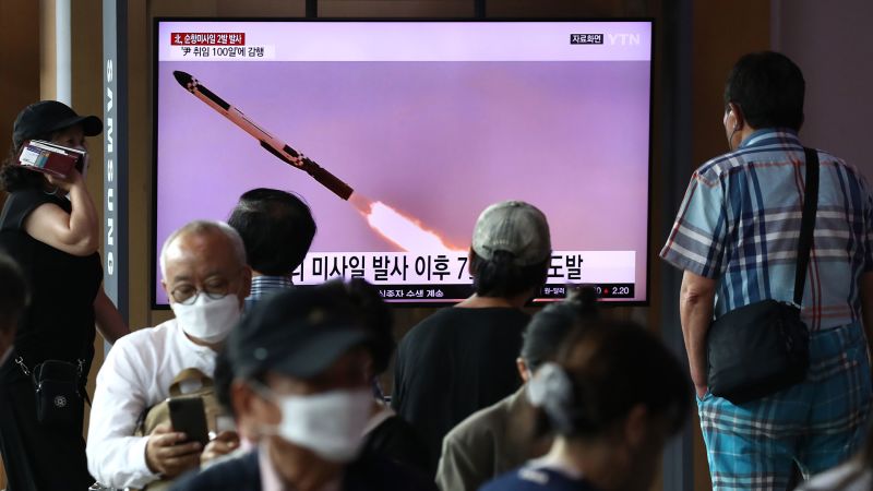 NextImg:Half of North Korean missile program funded by cyberattacks and crypto theft, White House says | CNN Politics