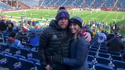 Undated photos of Kouri Richins and her late husband Eric Richins that were part of a Facebook Reel that Kouri Richins posted on May 4, 2023.