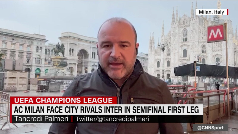 AC Milan face city rivals Inter in semifinal first leg | CNN