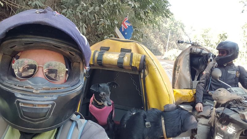 This couple set off on a motorbike world tour with their beloved dog. Then tragedy struck | CNN