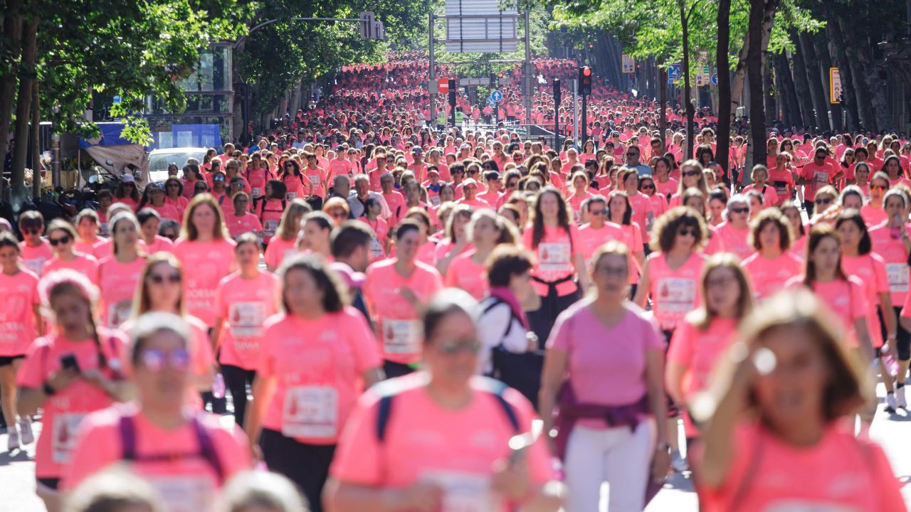 Organizers of a running race in Madrid, Spain, have been accused of sexism.