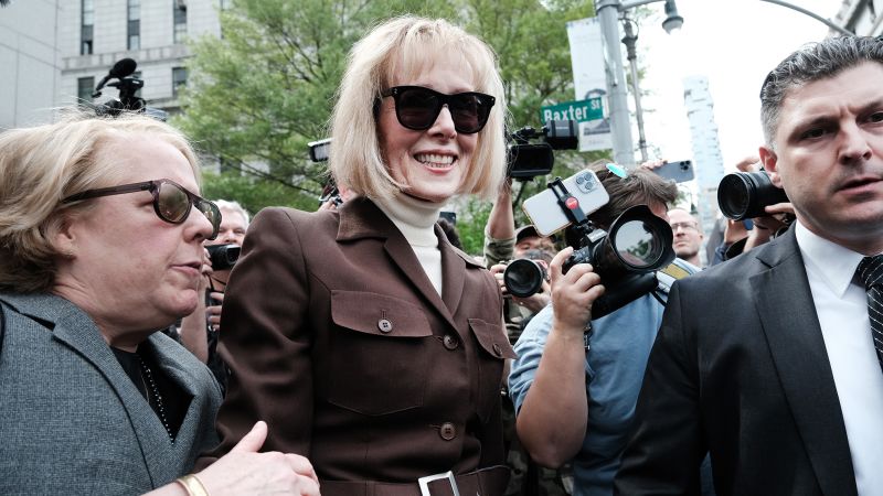 NextImg:E. Jean Carroll says verdict in Trump abuse case is a victory for all victims of sexual assault | CNN Politics