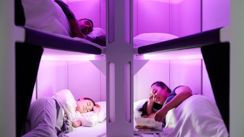 Air New Zealand reveals price of new economy class sleep pods