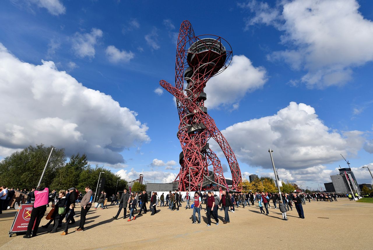 The ArcelorMittal Orbit sculpture, observation tower and tunnel slide was buiilt to be a permanent legacy of the London 2012 Olympics. 
