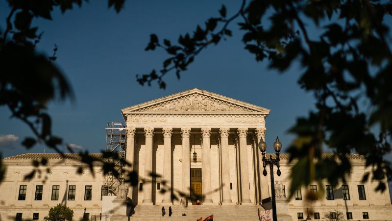 NextImg:Supreme Court clears way for family of Medicaid recipient to sue state-owned nursing home | CNN Politics