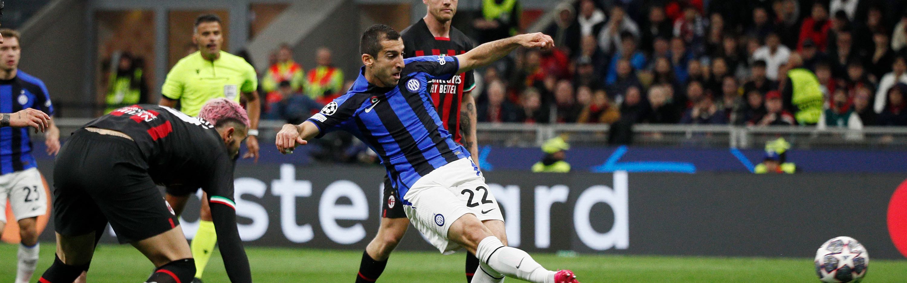 Inter Milan's lightning start stuns AC Milan in Champions League semifinal  | CNN