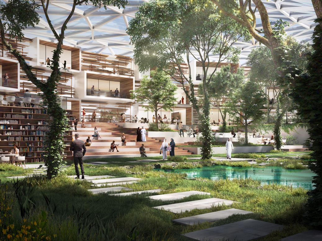 If built, the site would also be home to a marine institute dedicated to ocean research and protecting Dubai's coastal environment.
