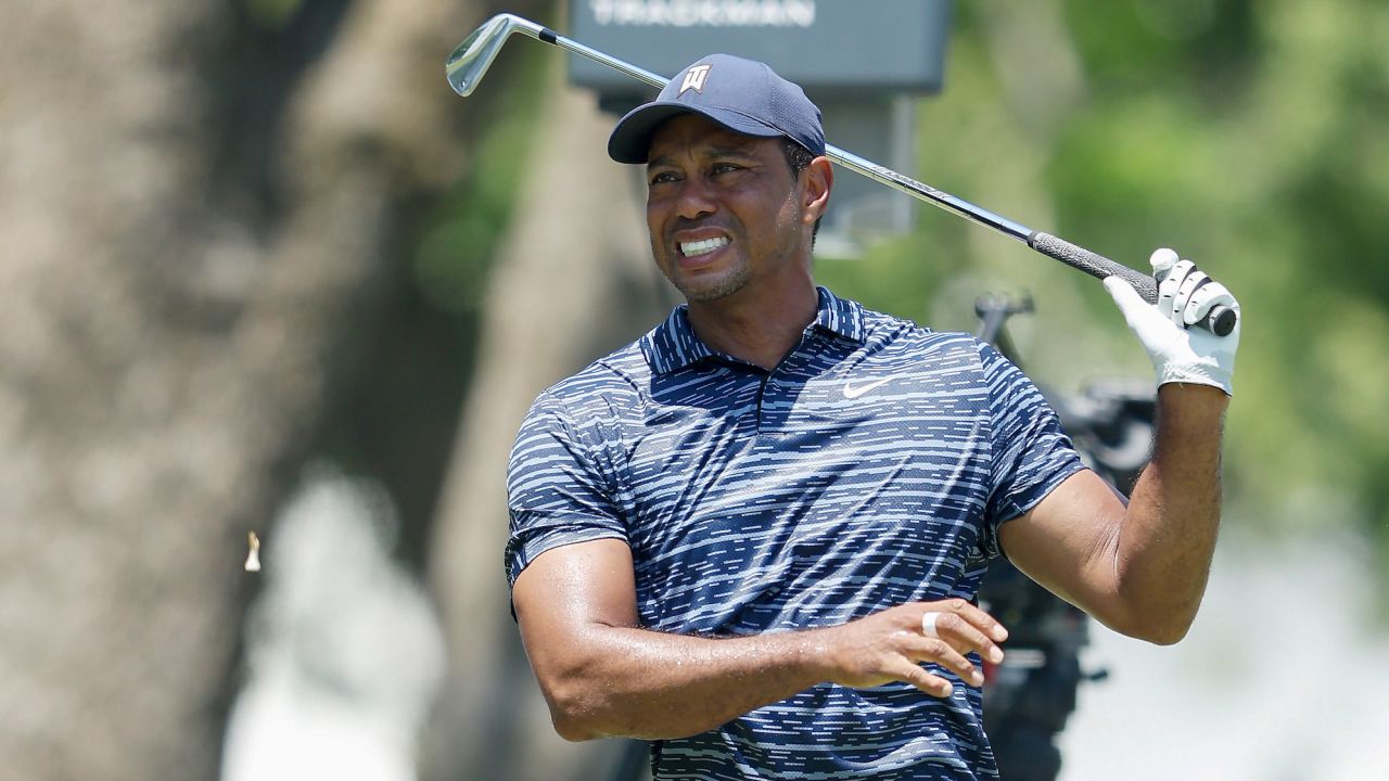 Woods withdrew from the 2022 PGA Championship after struggling in the third round.